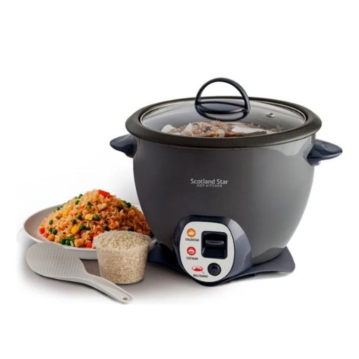 OLLA ARROCERA SCOTLAND STAR MODELO RC-220G GRIS